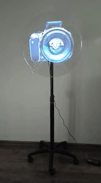 голографический вентилятор-фотоаппарат